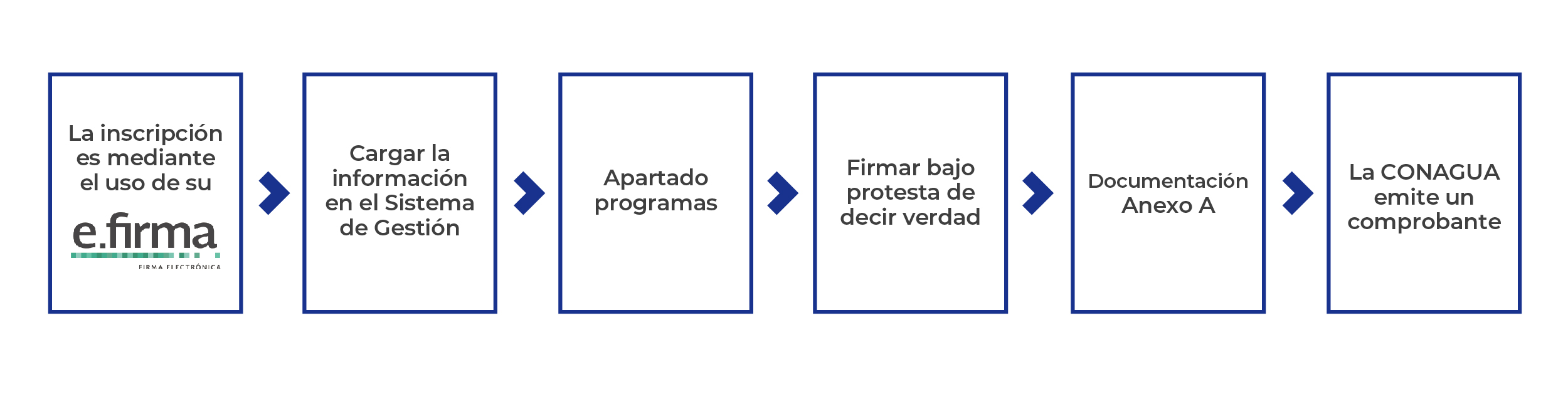 proceso registro programa NOM001 01