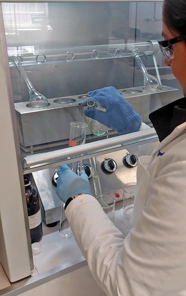 analisis ntk agua residual